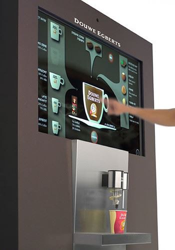 Monitor Layar Sentuh 27 Inch Untuk Mesin Penjual Kopi